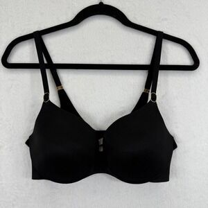 Victoria's Secret Incredible Lined Demi Bra Black Size 34D